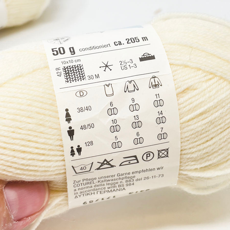 Stahl Wolle Socka 50 Sport & Strumpf Wool Blend Yarn