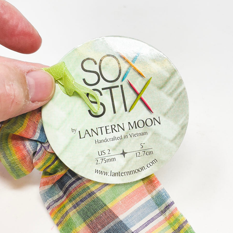 Sox Stix Ebony 5" Double Point Knitting Needles by Lantern Moon