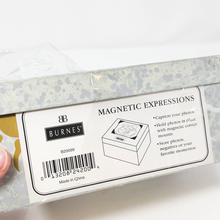Burnes Tin Magnetic Expression Photo Box