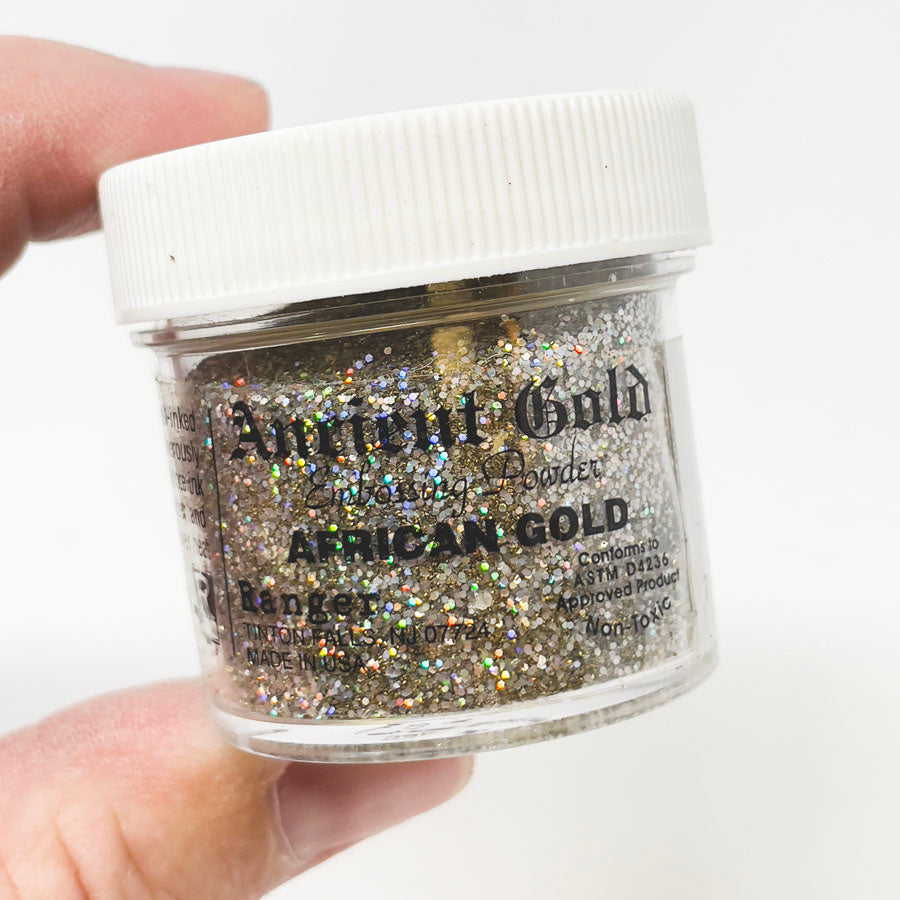 Ranger Ancient Gold Embossing Powder - African Gold