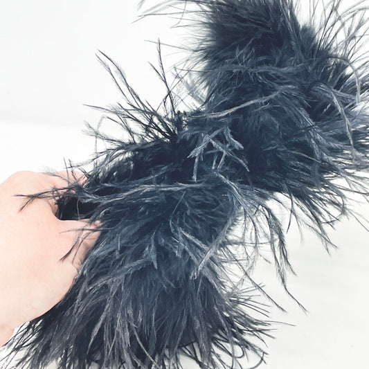 Black Feather Boa