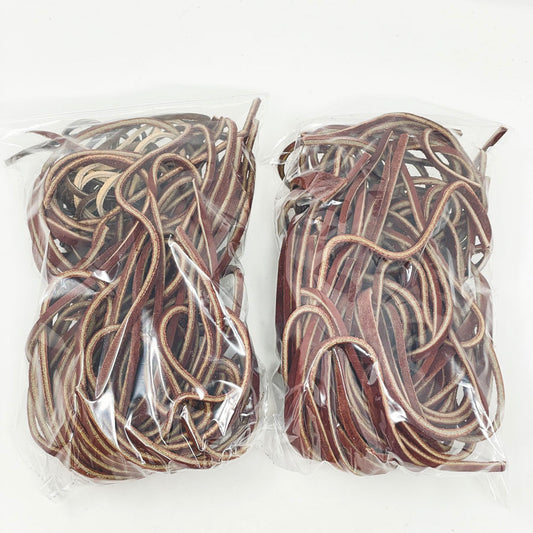 Large Bundles of Leather Laces