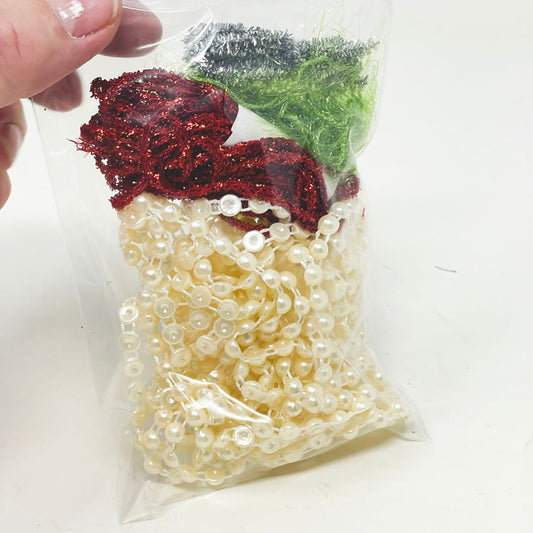Fancy Trims and Fibers - Plastic Pearl