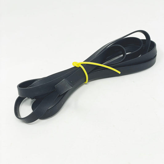 Flat Black Plastic Band
