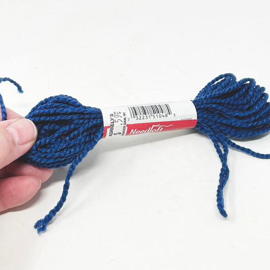 Needleloft Blue Craft Yarn