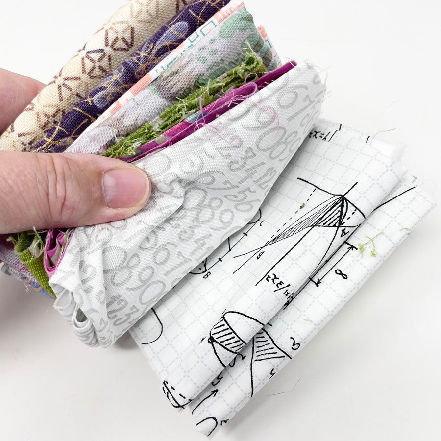 Scrappy Mixed Muted Fabric Bundle