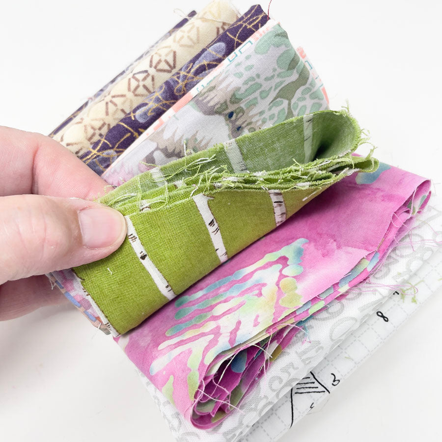 Scrappy Mixed Muted Fabric Bundle