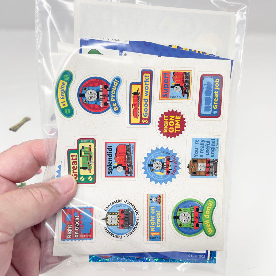 6" x 9" Assorted Bags of Kids Stickers