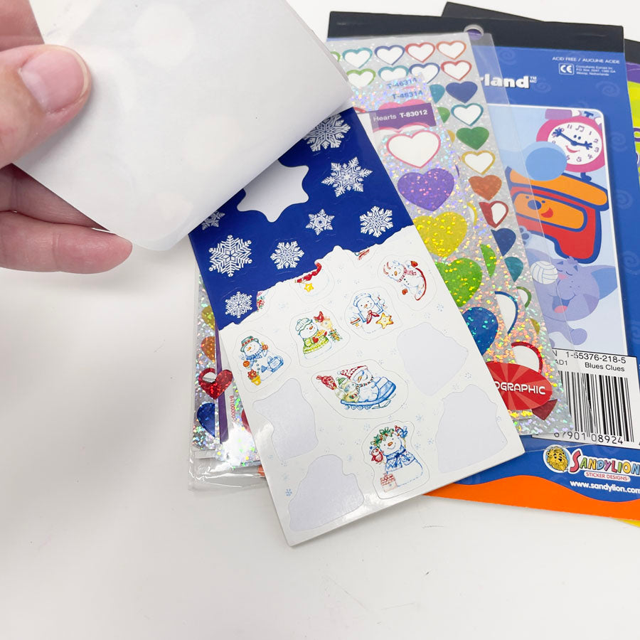 Bundle of Sticker Books & Hearts Pack