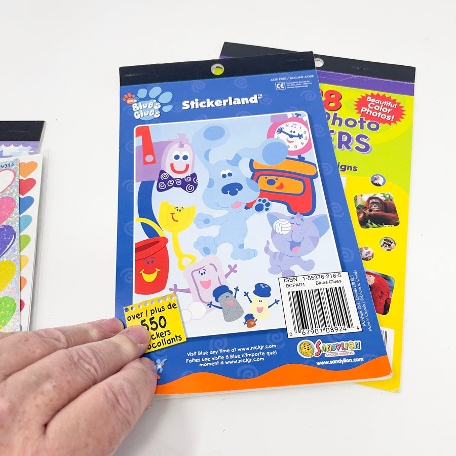 Bundle of Sticker Books & Hearts Pack