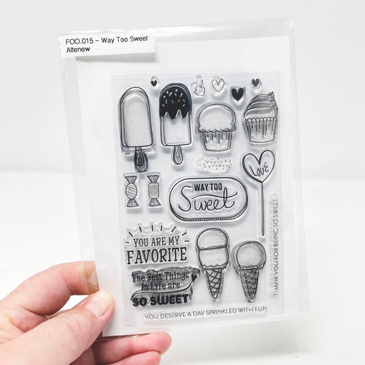 Way Too Sweet - Altenew Stamp and Die Set