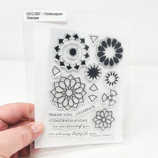 Dodecagram - Altenew Stamp and Die Set