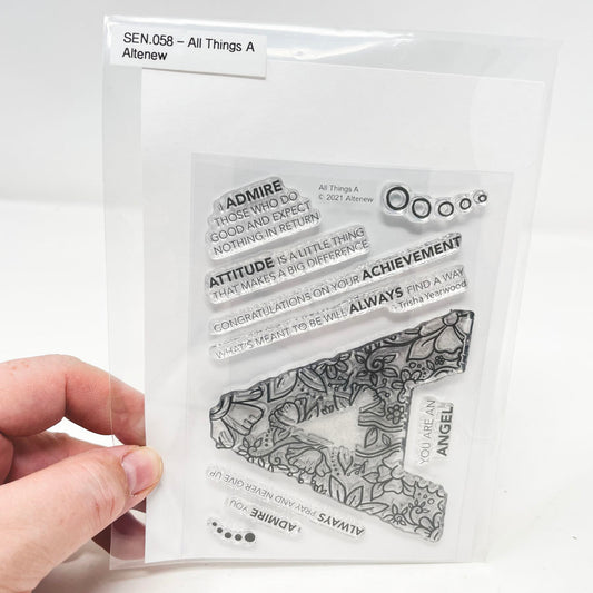 All Things A - Altenew Stamp and Die Set