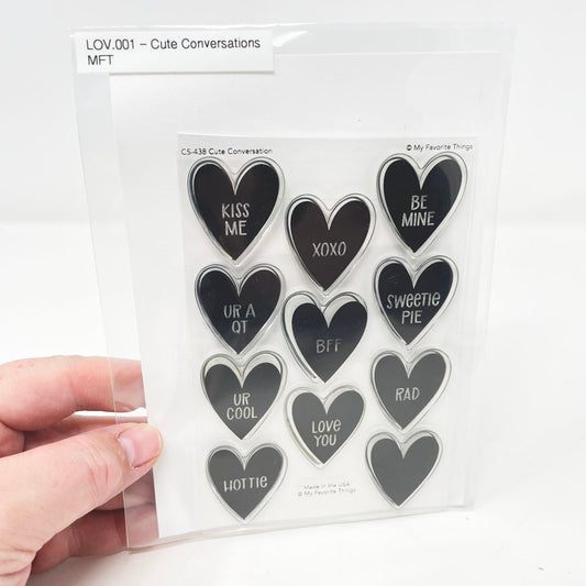 Cute Conversations – My Favorite Things Stamp and Die Set