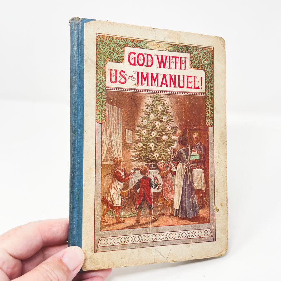 Vintage God With Us - Immanuel! Book