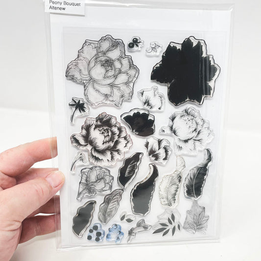 Peony Bouquet - Altenew Stamp and Die Set