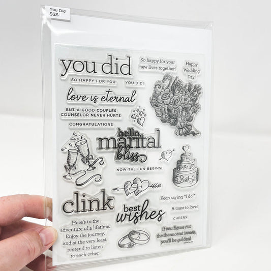 You Did – Simon Says Stamp - Stamp and Die Set