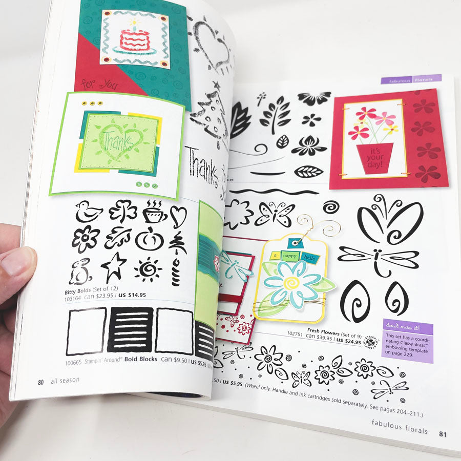 Stampin' Up Idea Book & Catalog 2003-2004