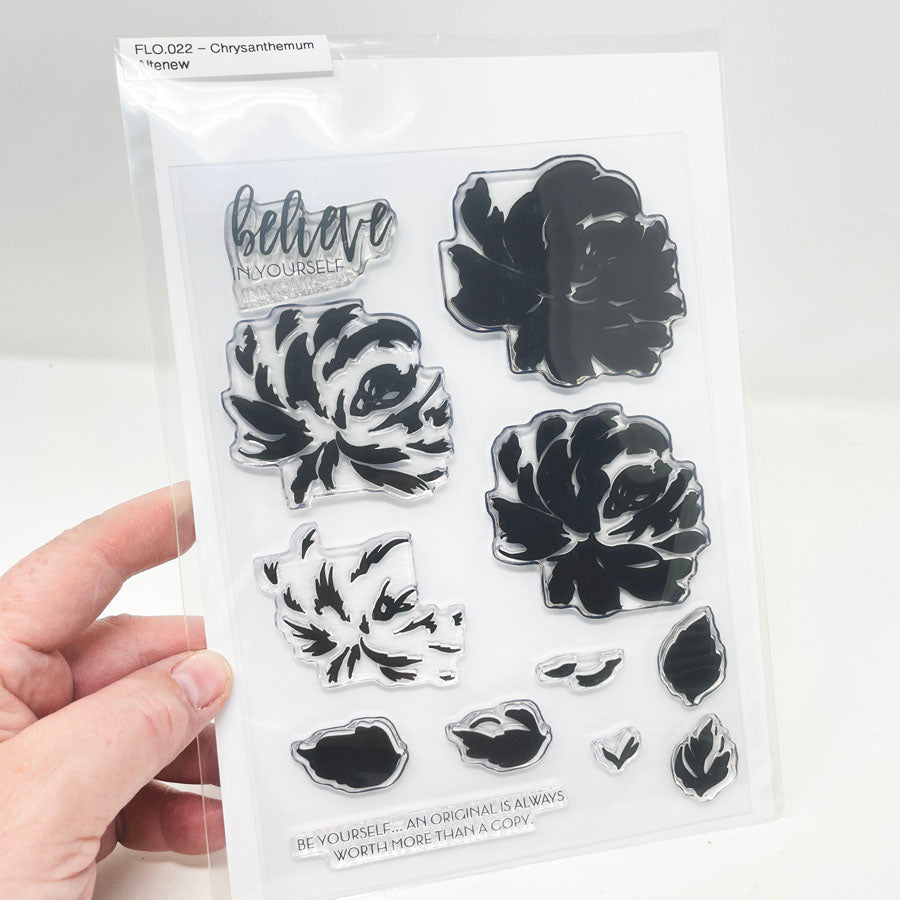 Chrysanthemum - Altenew Stamp and Die Set