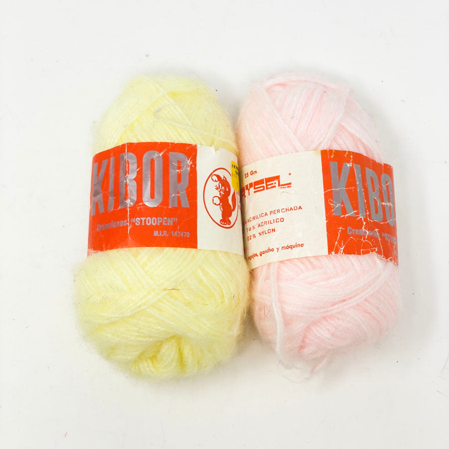 Vintage Kibor Yarn by Crysel - Mexican Yarn