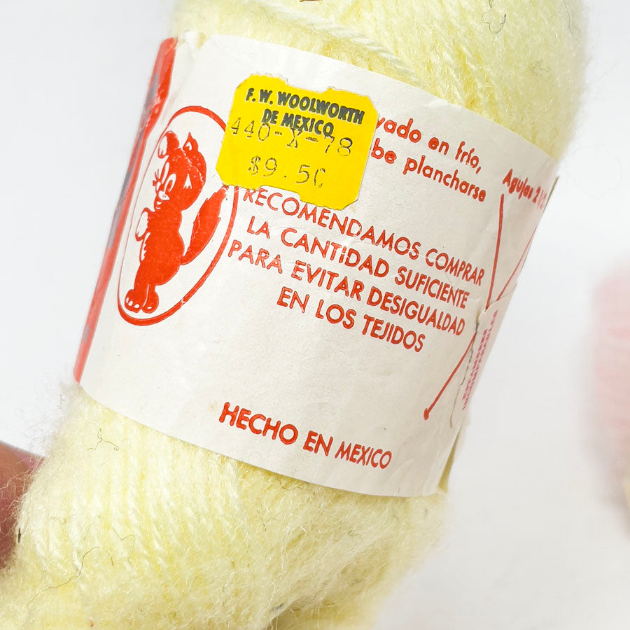 Vintage Kibor Yarn by Crysel - Mexican Yarn