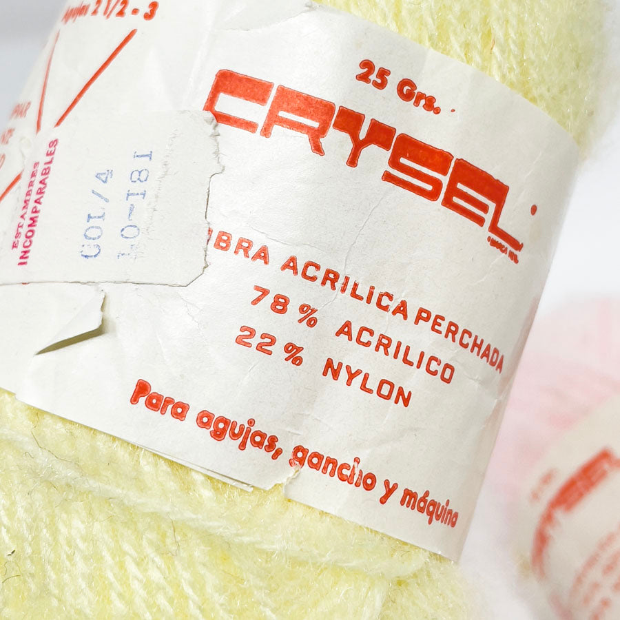 Vintage Kibor Yarn by Crysel - Mexican Yarn
