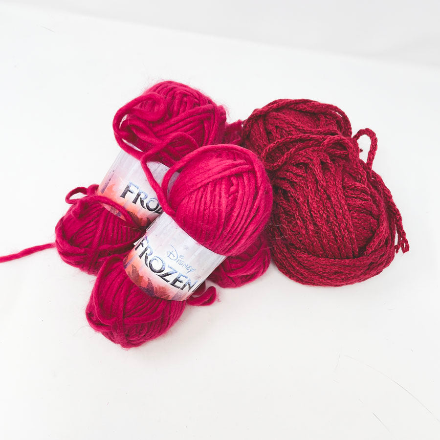 Vibrant Pinks Bulky Yarn Bundle