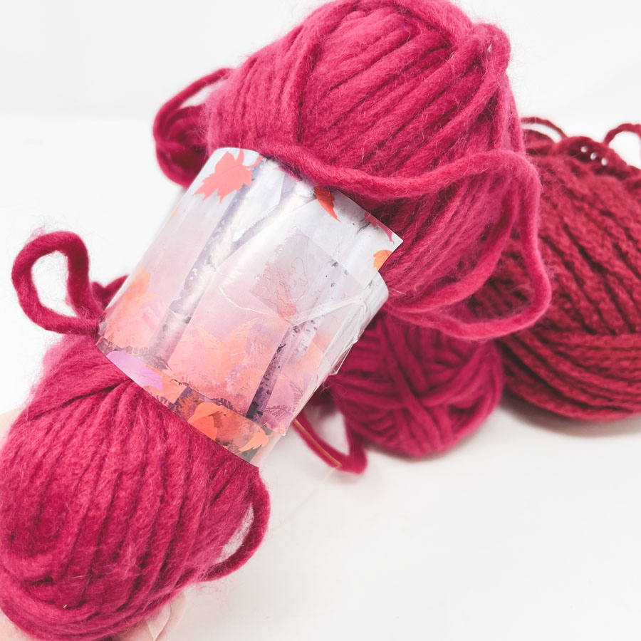 Vibrant Pinks Bulky Yarn Bundle