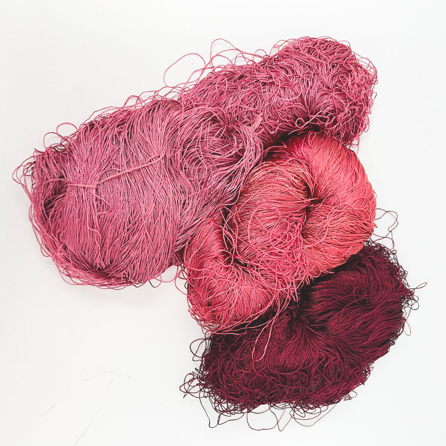 Shimmering Roses Rayon Yarn Bundle