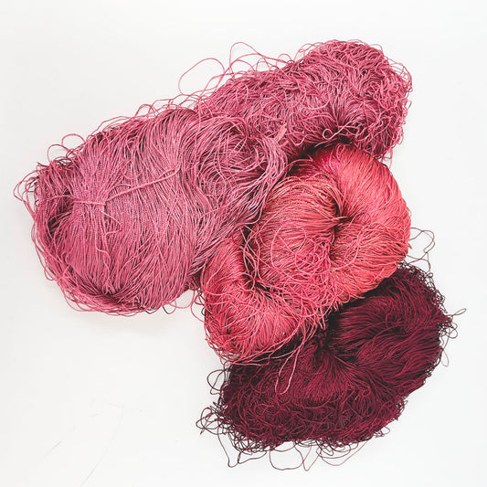 Shimmering Roses Rayon Yarn Bundle