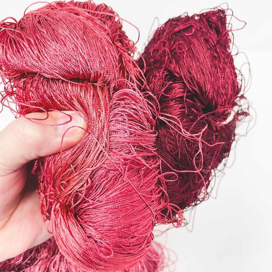 Shimmering Roses Rayon Yarn Bundle