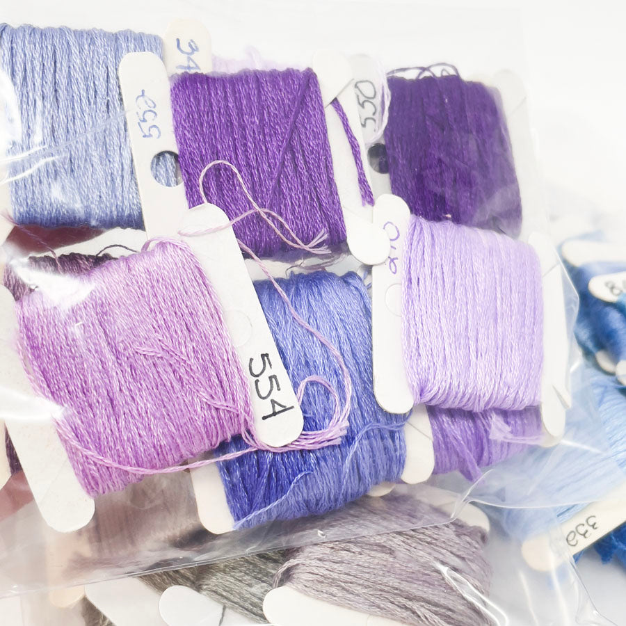 Muted Colors Large Floss Bundles
