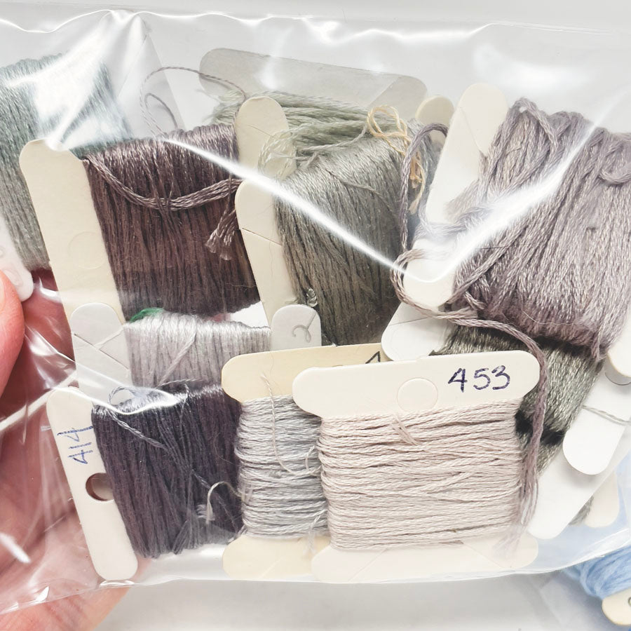 Muted Colors Large Floss Bundles