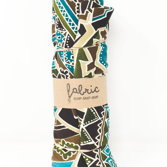 1 Yd - Tribal Pattern Polyester Fabric