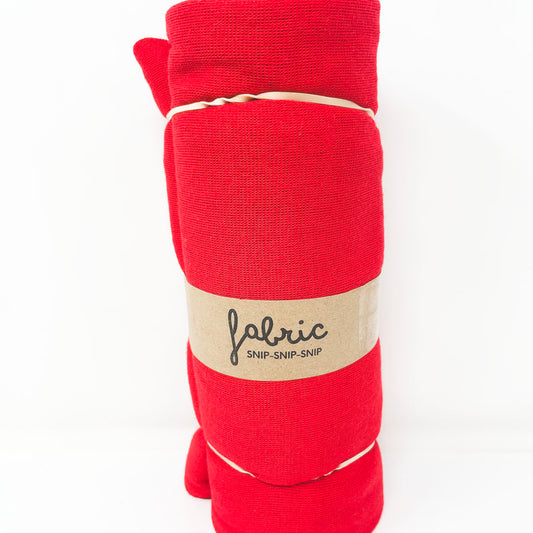 1 Yd - Red Jersey Knit Fabric