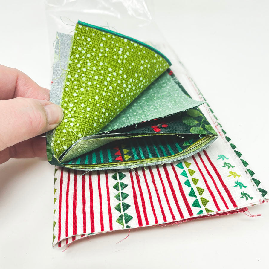 Christmas Pre-Cut fabric- assorted fabric length