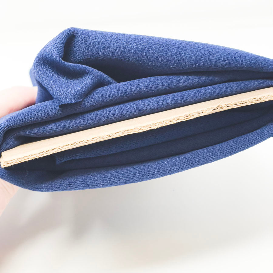 1 Yd - Navy Polyester Knit Fabric