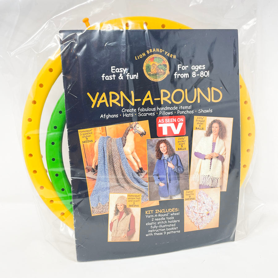 Lion Brand Yarn- Yarn-A-Round Kit
