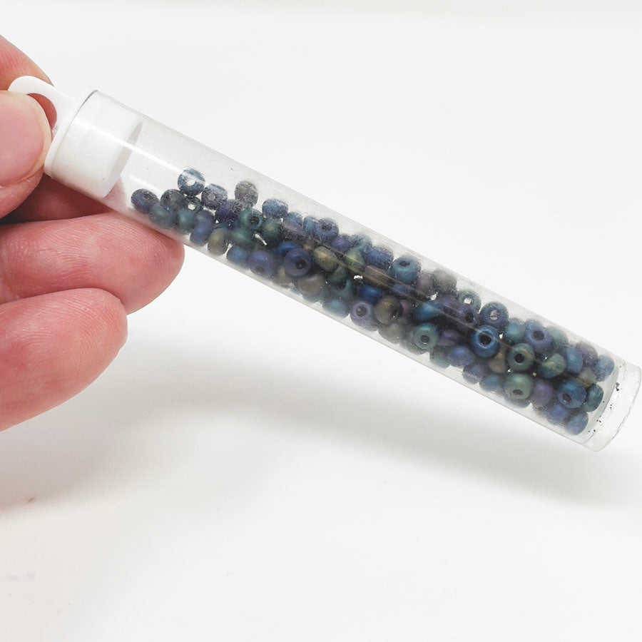 Cool Tones Large Seed Beads