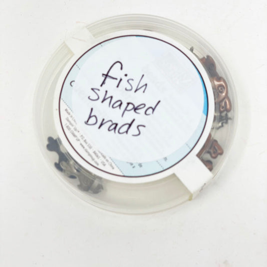 Fish-Shaped Brads