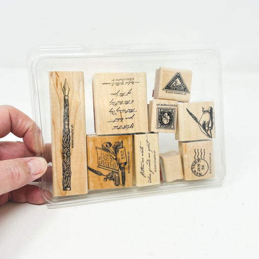Writer's Set Wood Stamps by Stampin' Up