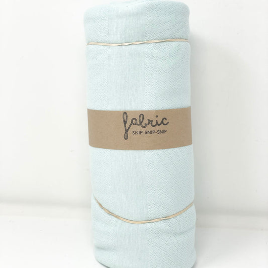 2 Yds - Seafoam Textured Jersey Fabric
