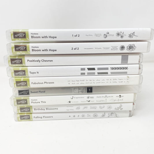 Stampin' Up Cling Stamp Sets