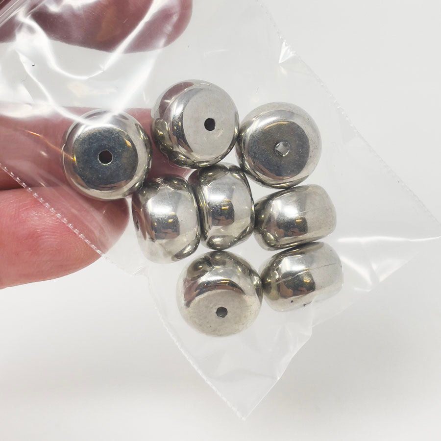 Plastic Metallic Spacer Bead Pack