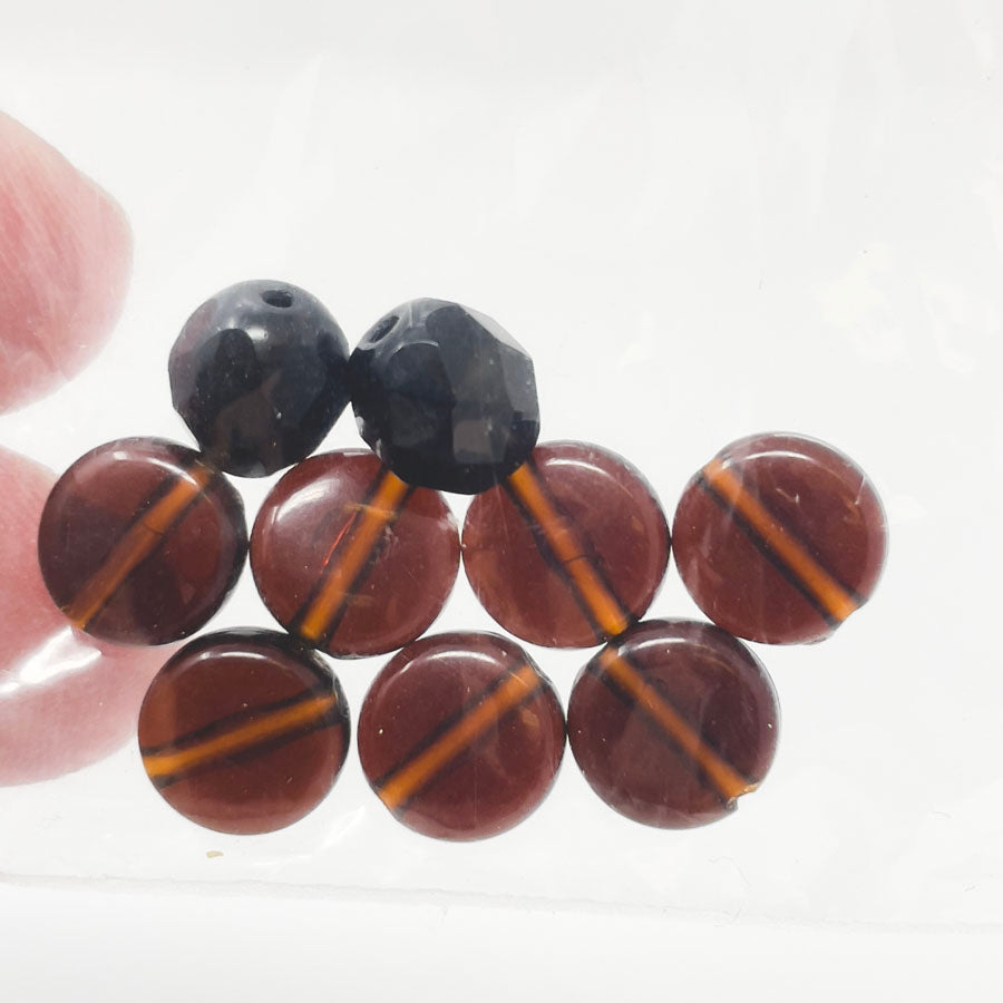 Small Brown Bead Pack