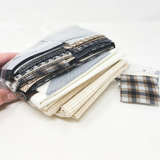 Neutral Tweed Quilt Kit