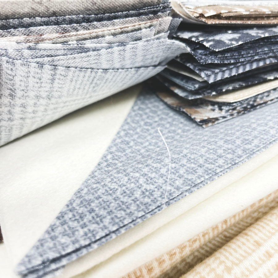 Neutral Tweed Quilt Kit