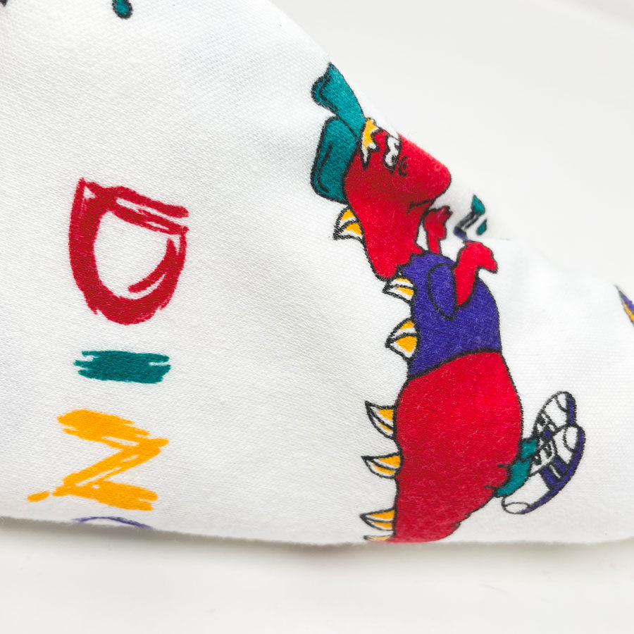 56" x 32" Dino Jersey Stretch Fabric