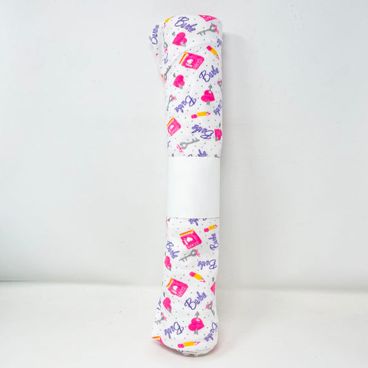 56" x 32" B*rbie Diary Jersey Stretch Fabric