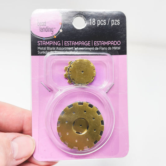 Bead Landing Stamping - Metal Blank Asst.